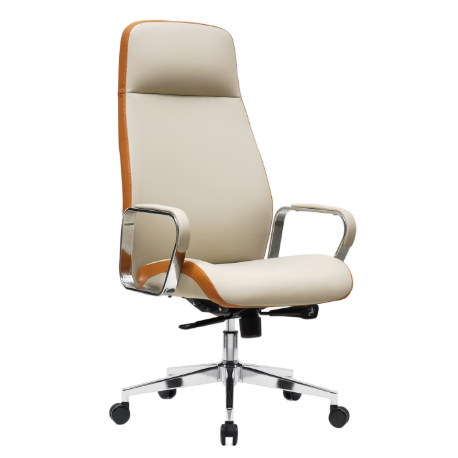 Y002-1 Leather Office Chair Swivel Chair for Computer Desk