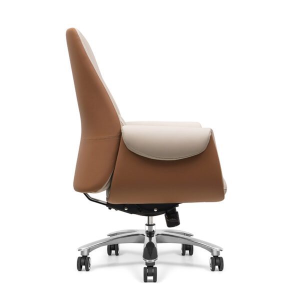 Y005 Leather Office Chair Swivel Chair for Computer Desk