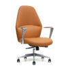 未标题-1 拷贝_0005_DSC09038 Y006 Leather Office Chair Swivel Chair for Computer Desk