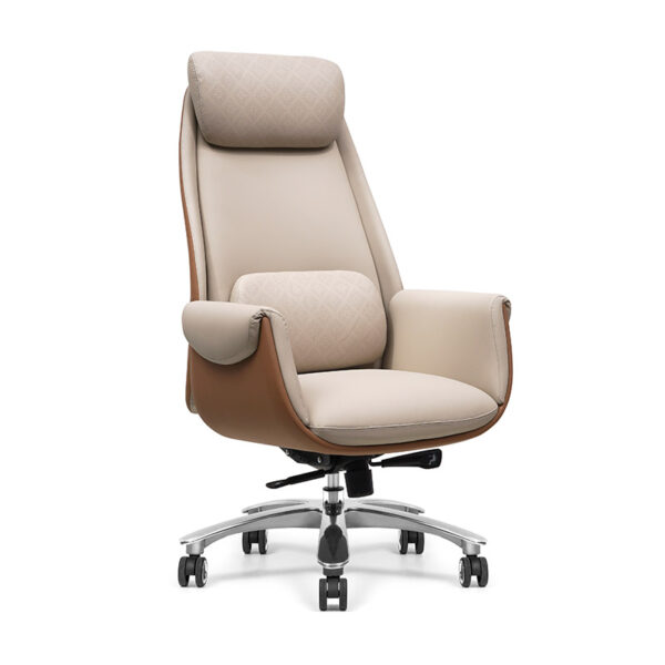 Y005 Leather Office Chair Swivel Chair for Computer Desk
