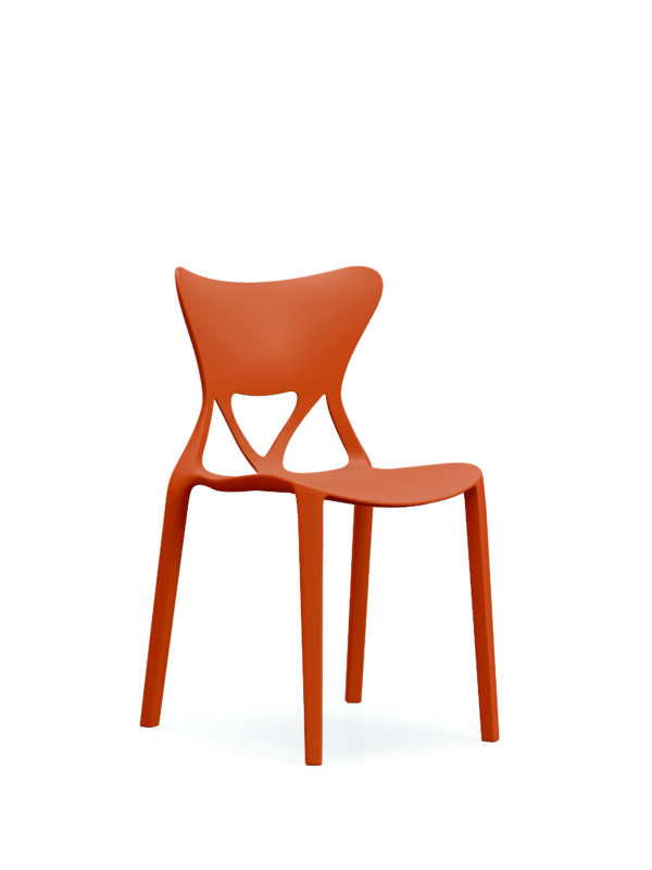 872 Plastic Chairs One-piece Injection Molding Plastic Chairs