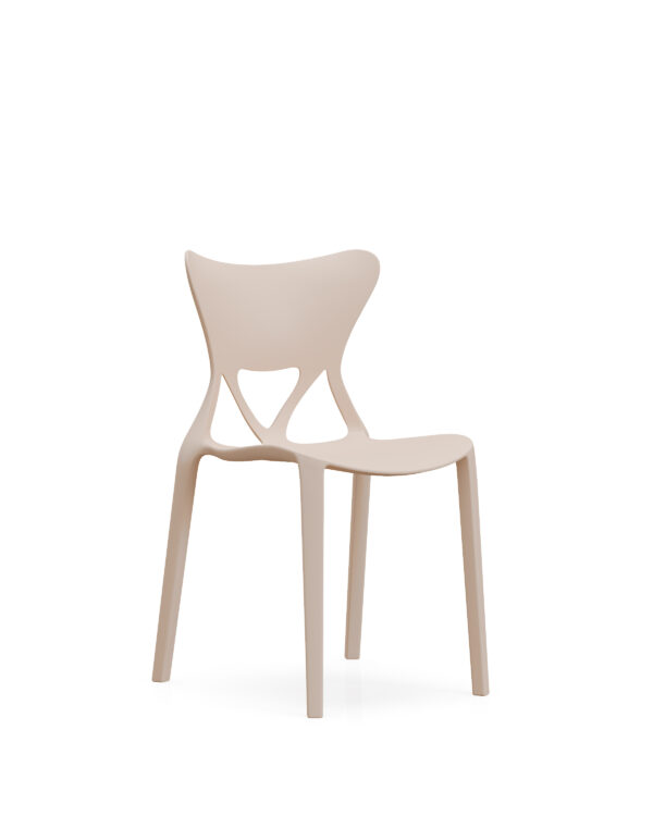 872-肤色-01 872 Plastic Chairs One-piece Injection Molding Plastic Chairs