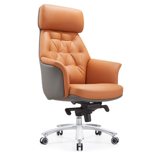 IMGM-1116 6836 Leather Office Chair Swivel Chair for Computer Desk