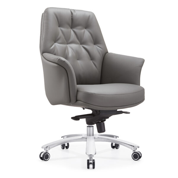 IMGM-1131 6836 Leather Office Chair Swivel Chair for Computer Desk