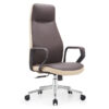 6859 Leather Office Chair Swivel Chair for Computer Desk