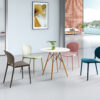 866 Plastic Chairs One-piece Injection Molding Plastic Chairs