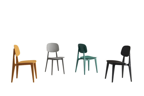 无题会话07543-AM 867 Plastic Chairs One-piece Injection Molding Plastic Chairs