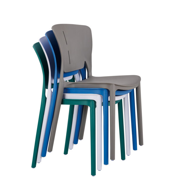 868 Plastic Chairs One-piece Injection Molding Plastic Chairs