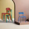 865 Plastic Chairs One-piece Injection Molding Plastic Chairs