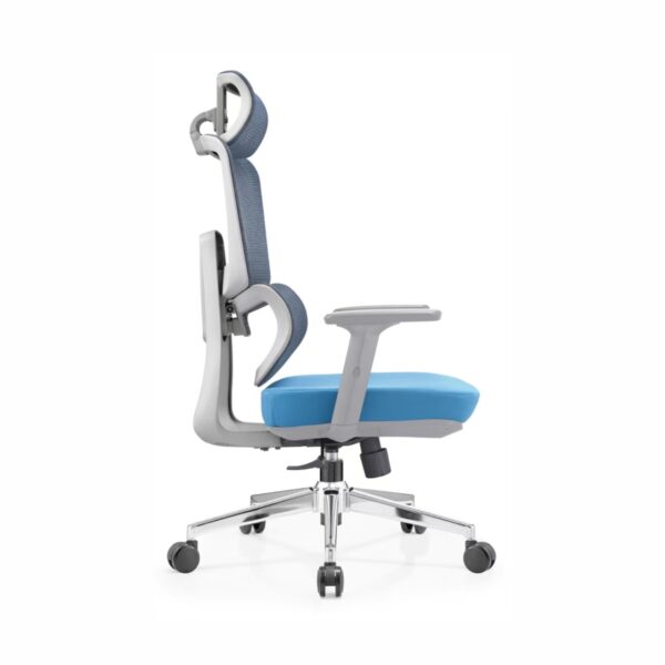 灰框灰网-90 2004 High-End Ergonomic Mesh Office Chair Swivel Home Office Chair