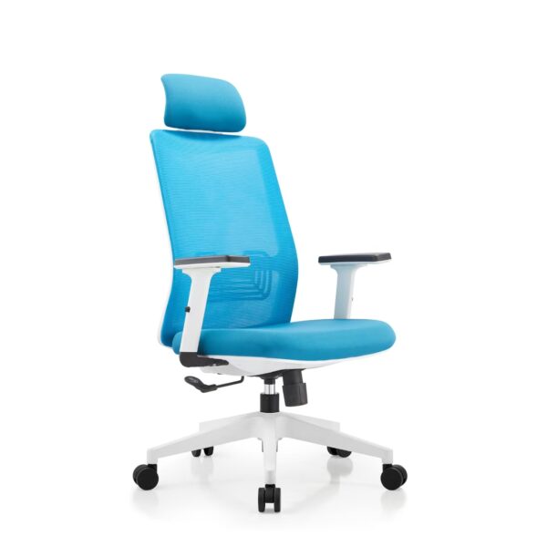 白框-正45 HZ003 High-End Ergonomic Mesh Office Chair Swivel Home Office Chair