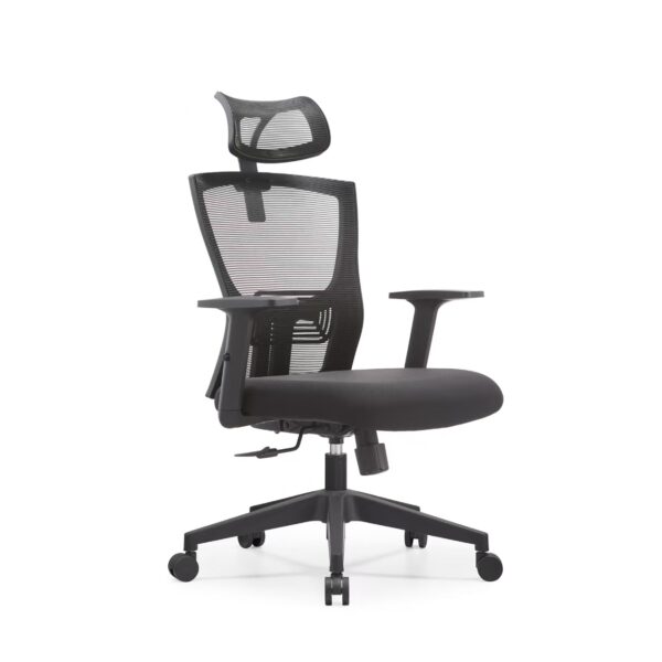 黑框-正45 ST009 High-End Ergonomic Mesh Office Chair Swivel Home Office Chair
