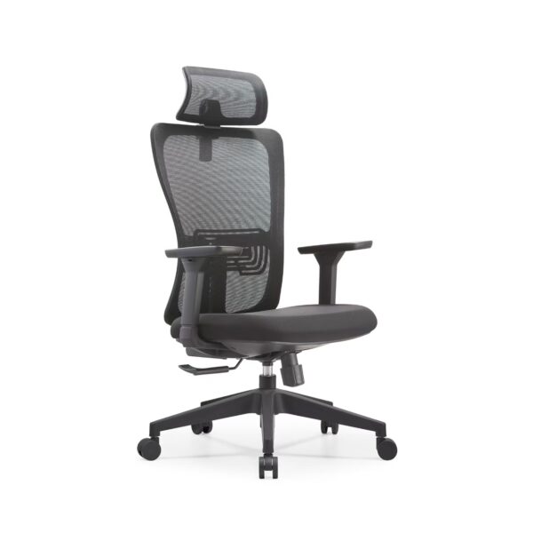 黑框-正45 SW008 High-End Ergonomic Mesh Office Chair Swivel Home Office Chair