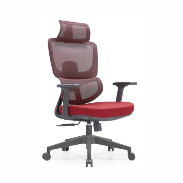 黑框红网-正45 2004 High-End Ergonomic Mesh Office Chair Swivel Home Office Chair