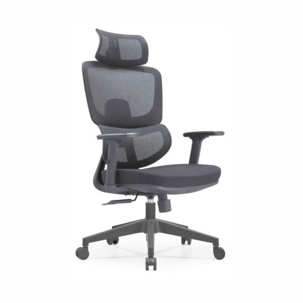 黑框黑网-正45 2004 High-End Ergonomic Mesh Office Chair Swivel Home Office Chair