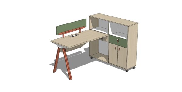 LE723 Office Desk Executive Competent Table Workstation Office Table