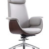 6650 Leather Office Chair Swivel Chair for Computer Desk