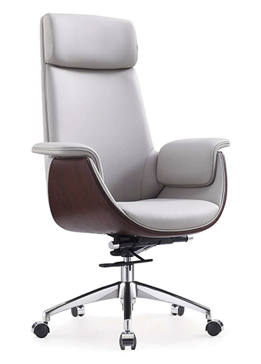 6650 Leather Office Chair Swivel Chair for Computer Desk