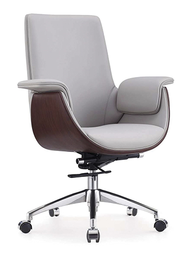 6650 Leather Office Chair Swivel Chair for Computer Desk