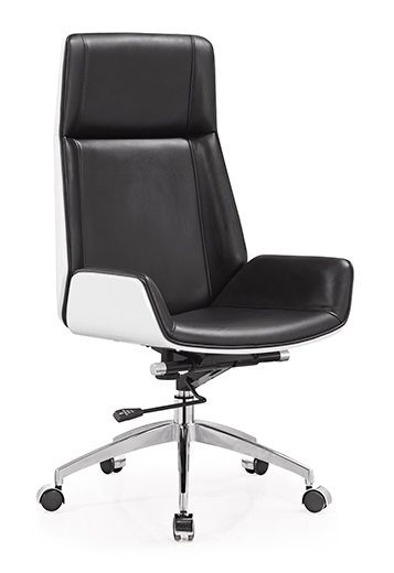 A/B80 Leather Office Chair Swivel Chair for Computer Desk
