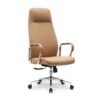Y021 Leather Office Chair Swivel Chair for Computer Desk
