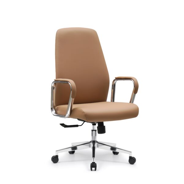 Y021 Leather Office Chair Swivel Chair for Computer Desk