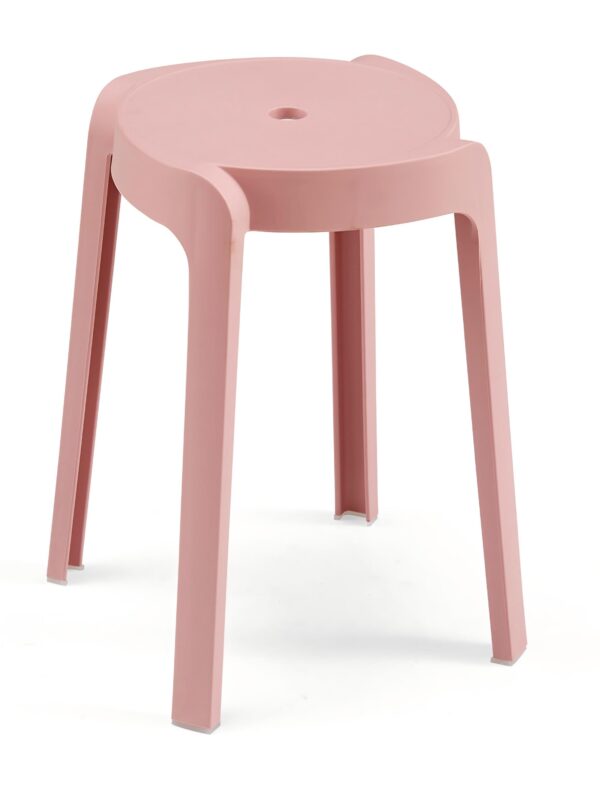 Round Stool Plastic Chairs One-piece Injection Molding Plastic Chairs