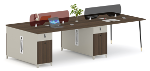 ZF-D2412-D Office Desk Executive Competent Table Workstation Staff Desk