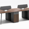 ZF-D2812-B Office Desk Executive Competent Table Workstation Staff Desk