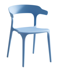 850C Plastic Chairs One-piece Injection Molding Plastic Chairs
